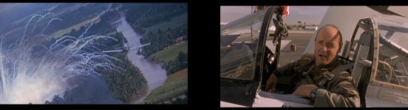 shots of the war; Dieter in the cockpit